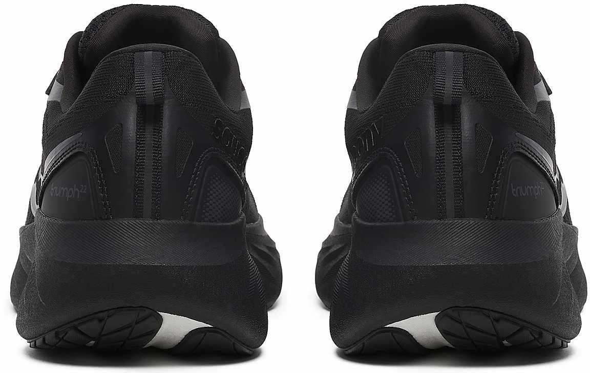 Running Shoes Trail Saucony Triumph 22 Mens Running Shoes - Black