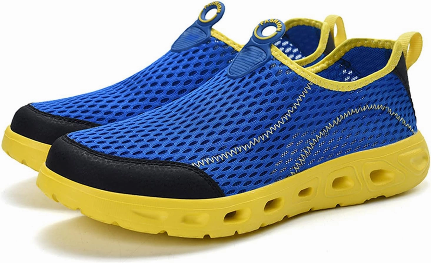 IWIHMIV Men's Walking Shoes Men's Running Shoes Casual Slip on Tennis Sneakers Lightweight Breathable Workout Sports Shoes Good Running Shoes For Metatarsalgia