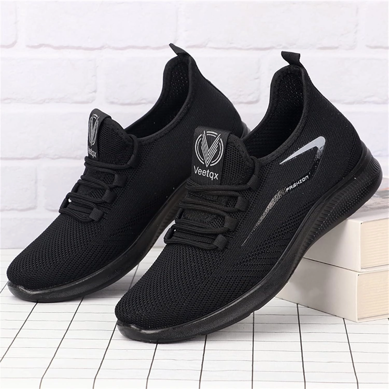 IWIHMIV Men Walking Shoes Mens Athletic Shoes Men Casual Sneakers Men's Running Shoes Tennis Shoes Breathable Non Slip Sneakers Ankle Support Running Shoes