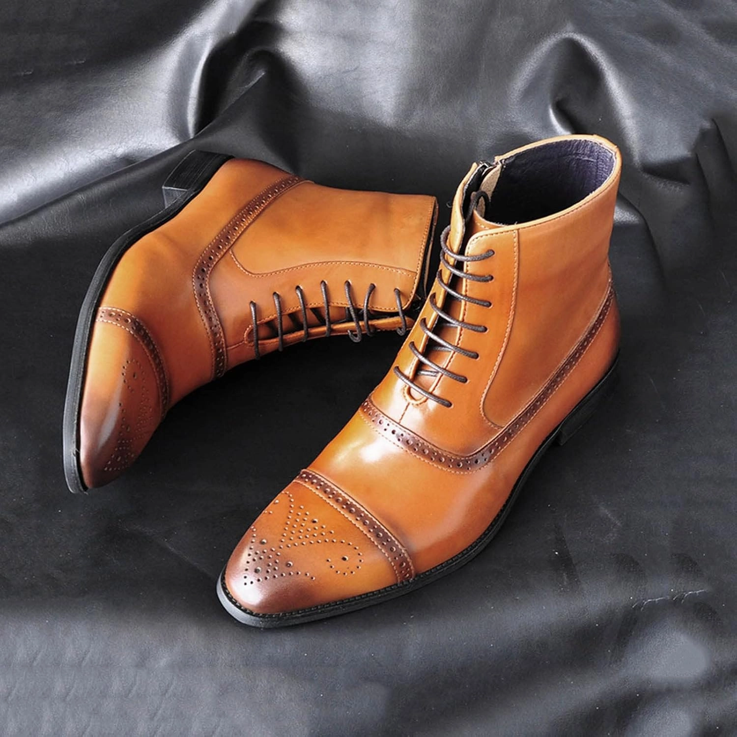 Cute Casual Shoes Dress Shoes for Men Loafers Dark Brown Mens Shoes Classic Business Leather Shoes Business Casual Shoes Men Comfortable