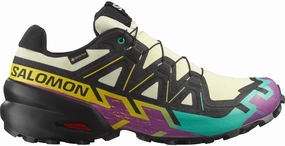 Best Shoes For Muddy Trails Salomon Speedcross 6 GORE-TEX Mens Trail Running Shoes - Yellow