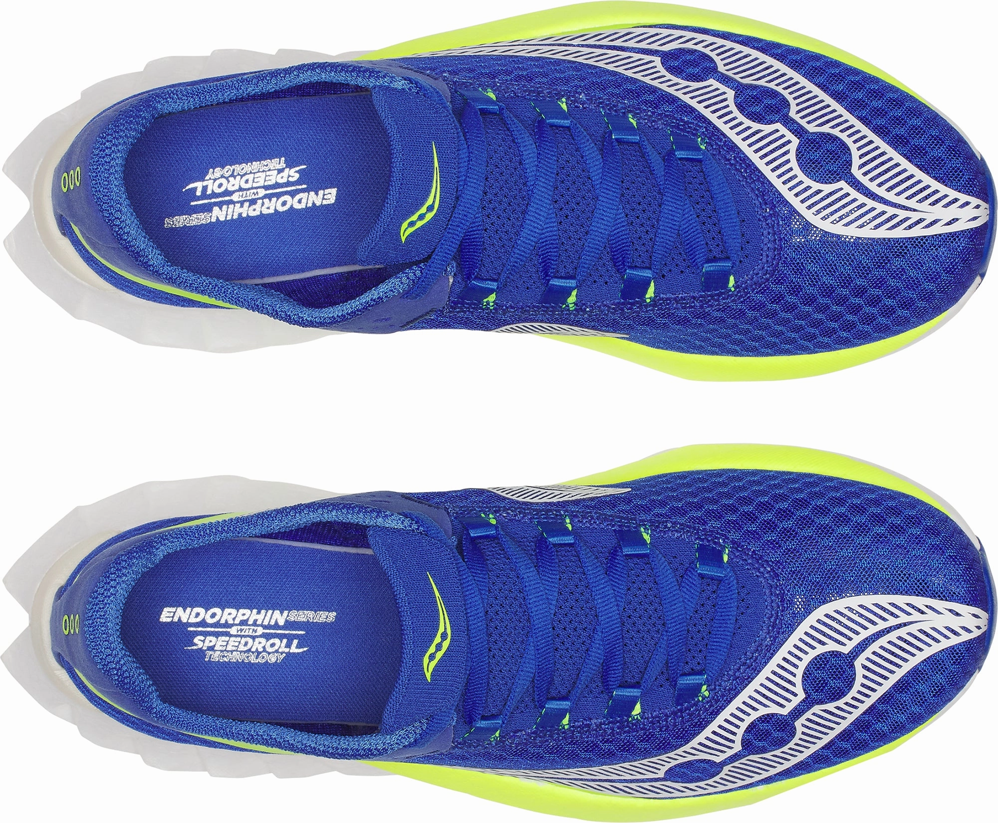 Running Wide Shoes Saucony Endorphin Pro 4 Mens Running Shoes - Blue