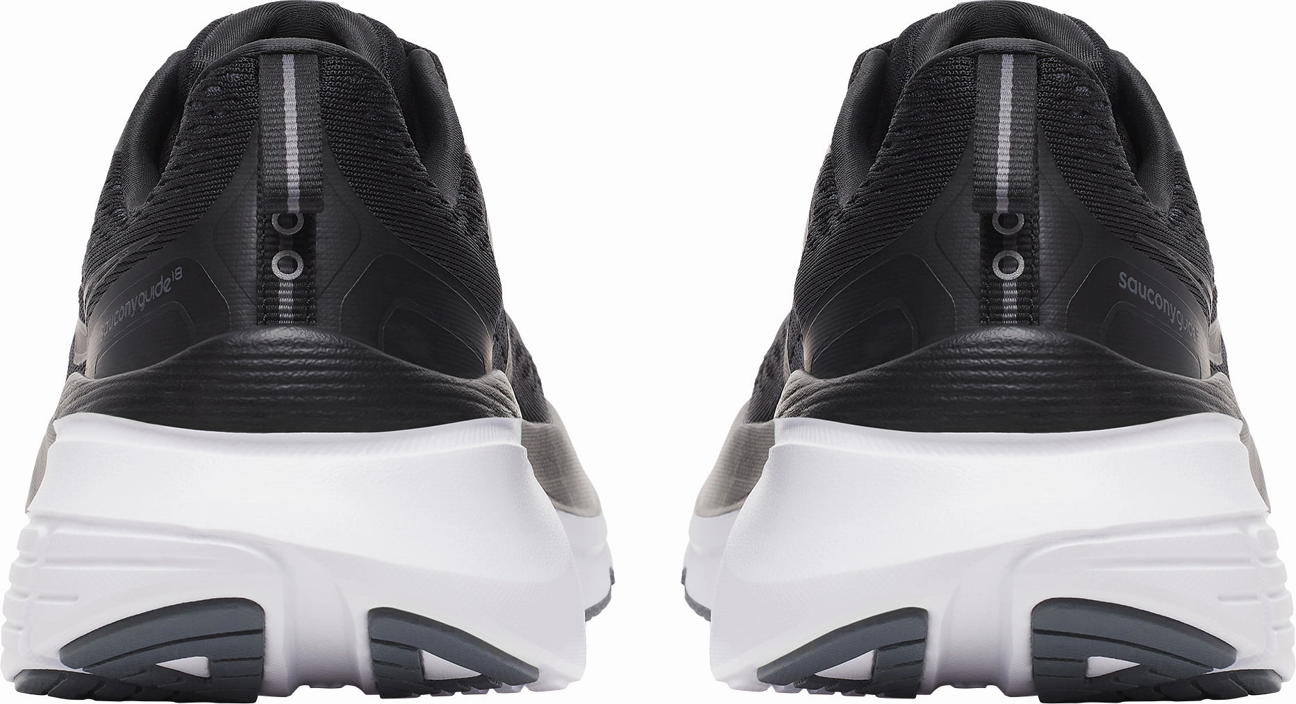 Running Shoes Fitting Saucony Guide 18 Mens Running Shoes - Black