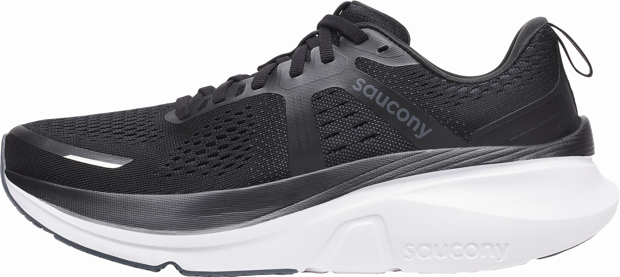 Shoes Air Max Running Saucony Guide 18 Mens Running Shoes - Black