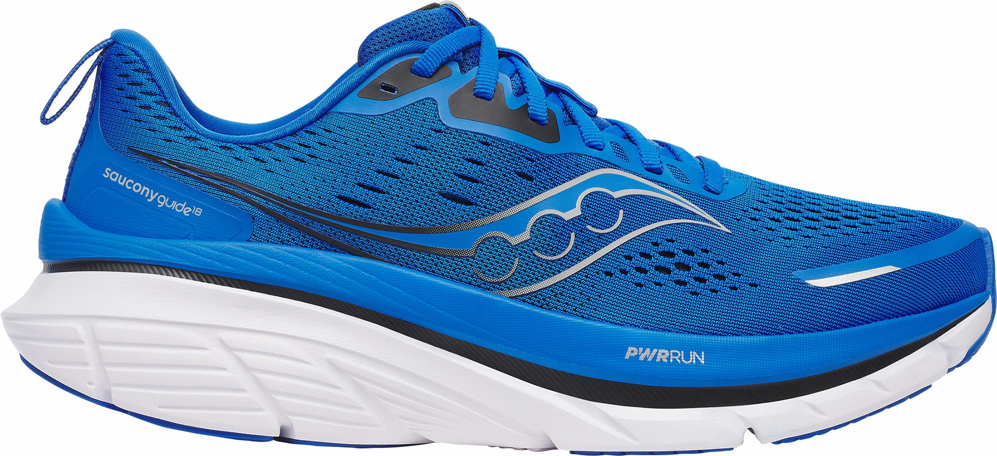 Saucony Guide 18 Mens Running Shoes - Blue Pursuit Explore Running Shoes