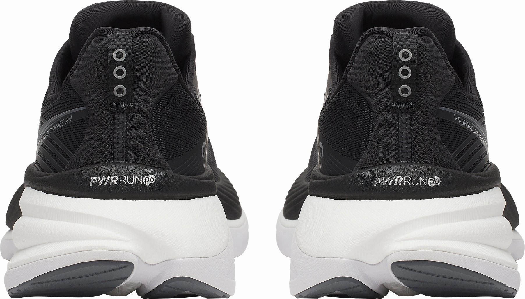 I Want To Run But I Don't Like Running Shoes Saucony Hurricane 24 Mens Running Shoes - Black