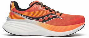 Saucony Hurricane 24 Mens Running Shoes - Orange Running Shoes For Achilles Tendonitis
