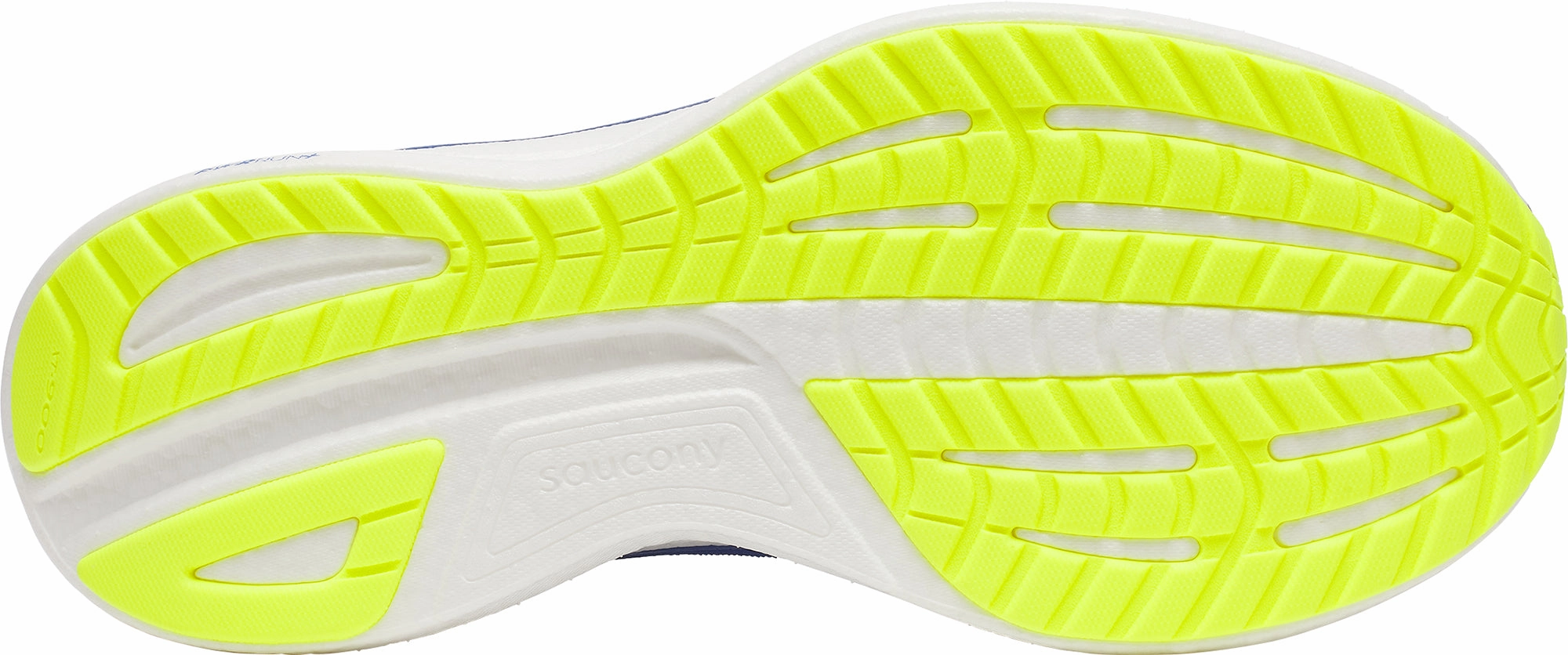 Wide Fit Trail Running Shoes Saucony Ride 18 Mens Running Shoes - Blue