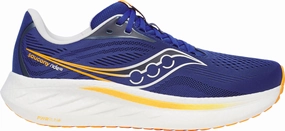 Saucony Ride 18 Mens Running Shoes - Blue Fresh Foam X 1080 V14 Running Shoe
