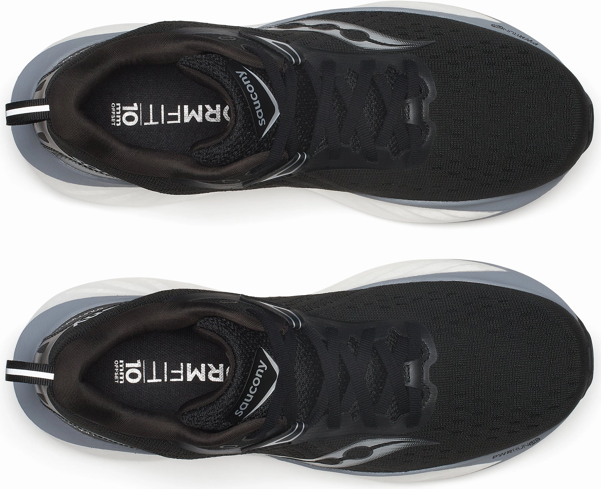 Running Shoes Size 2 Saucony Triumph 22 Mens Running Shoes - Black