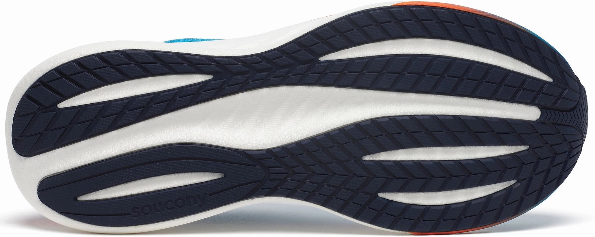 Running Shoes Shin Splints Saucony Triumph 22 Mens Running Shoes - Blue