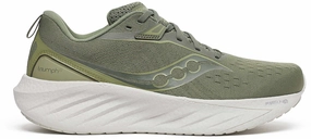 Saucony Triumph 22 Mens Running Shoes - Green Running Shoes For Ankles