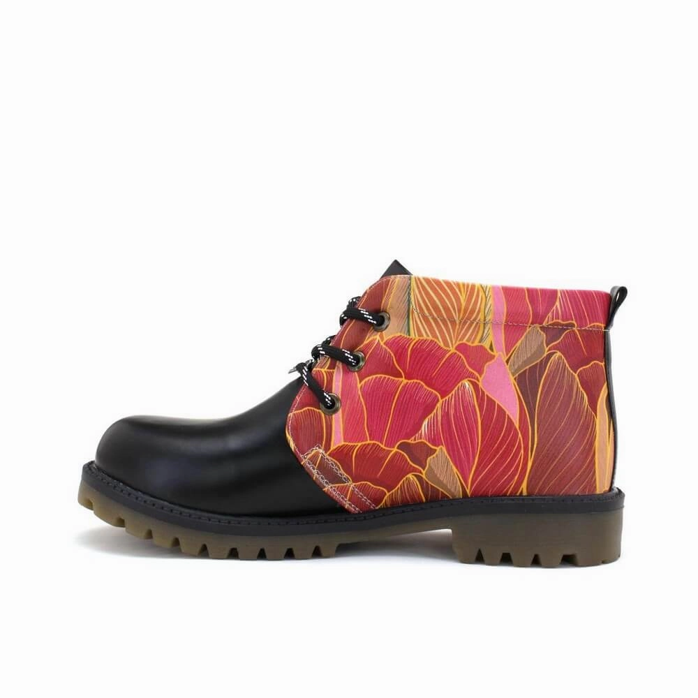 Brown Suede Boots Short Boots RUGH108