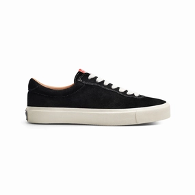 Ventura Skate Shoes Last Resort AB VM001 Suede Lo Skate Shoes (Cloudy Cush Insoles) - Black / White