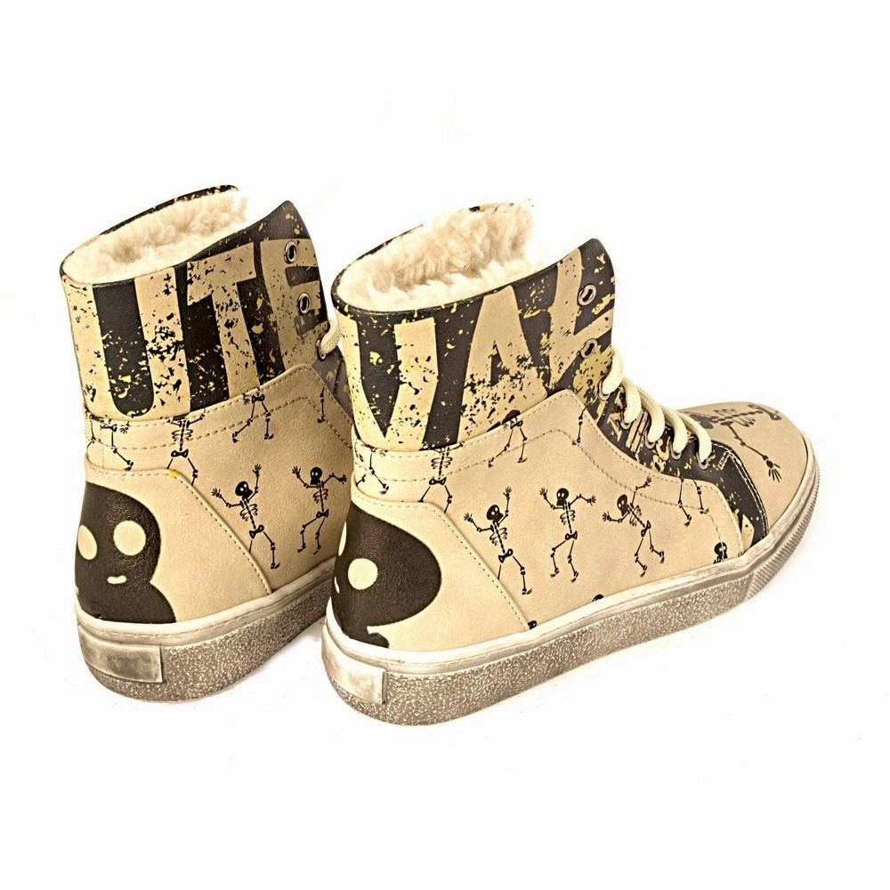 Skeletons Short Boots JAS108 Allen Chukka Boots