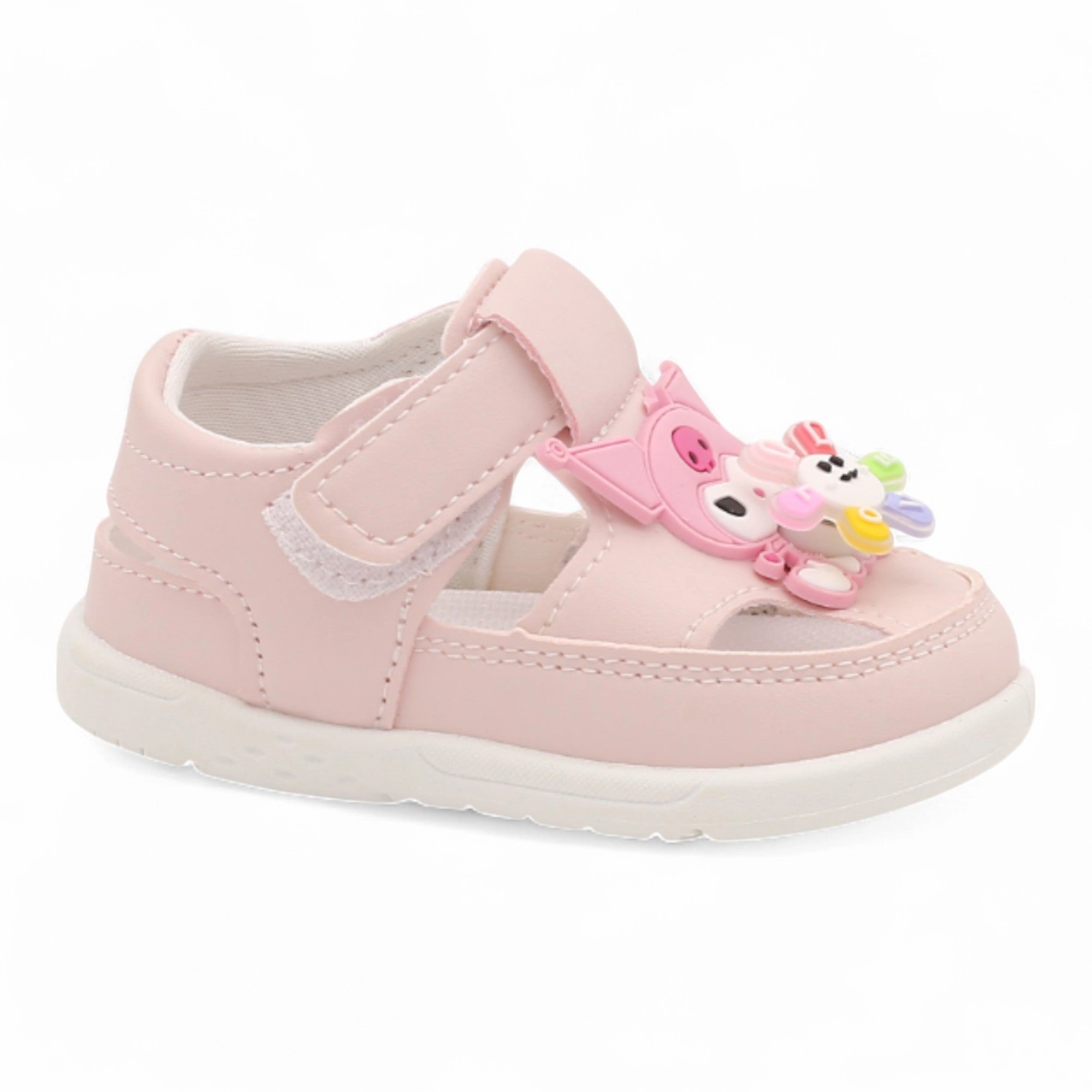 Flat Shoes With Flowers Kd8808 kids sandal