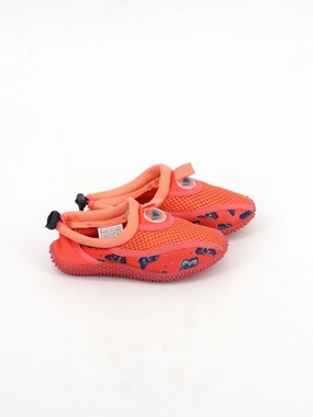 Kid's Girl Graphic Printed Water Shoes,Coral Cozy Kicks Slippers