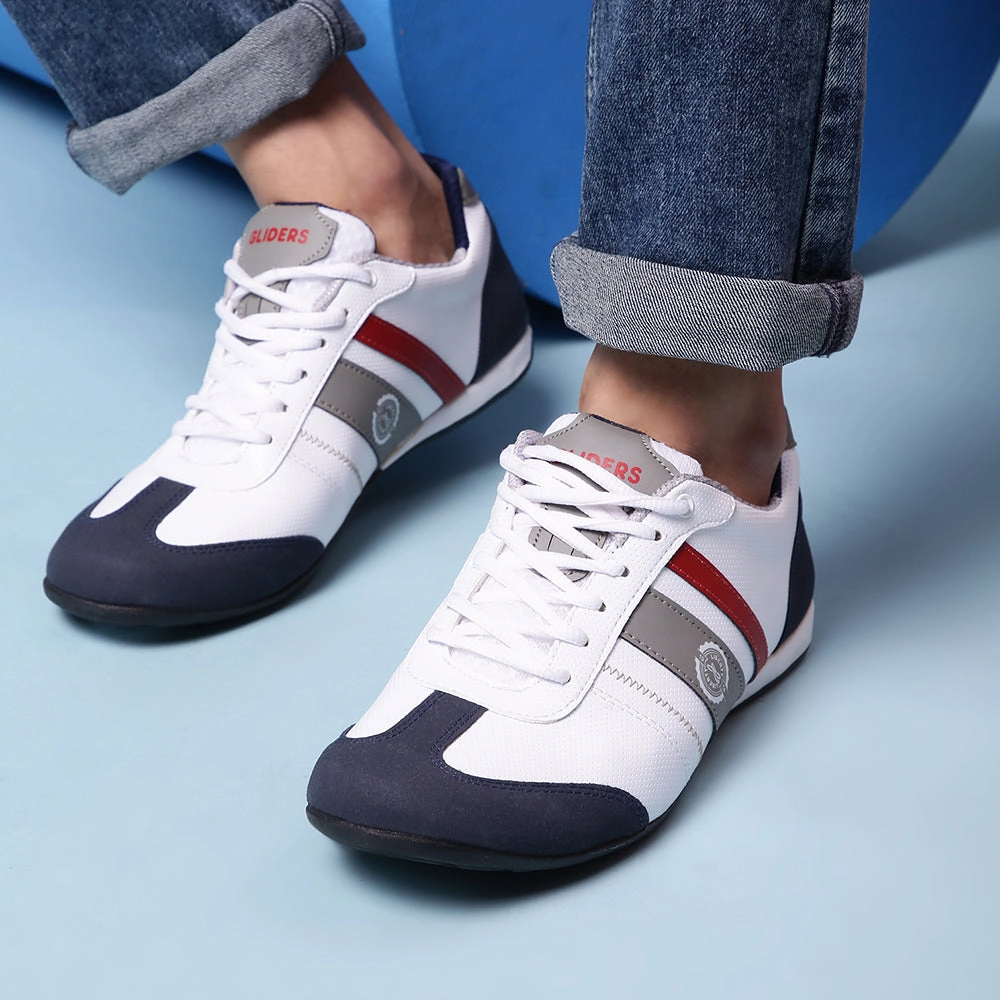 Force 10 Men's White Casual Lacing Shoes (LB09-52) Casual Shoes Women's