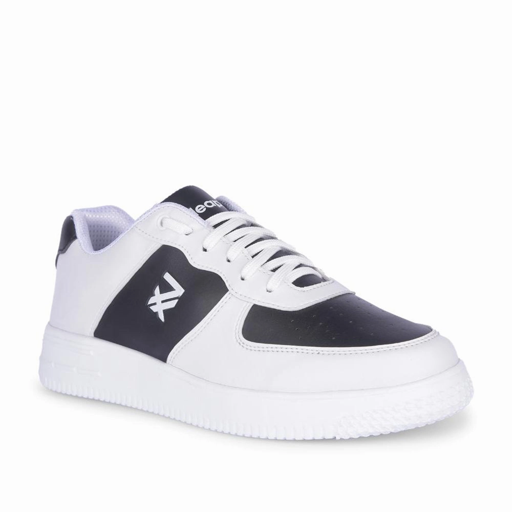 Leap7x Casual Black Lacing Sneakers For Men DUGLAS-1E By Liberty Tall City Sneakers