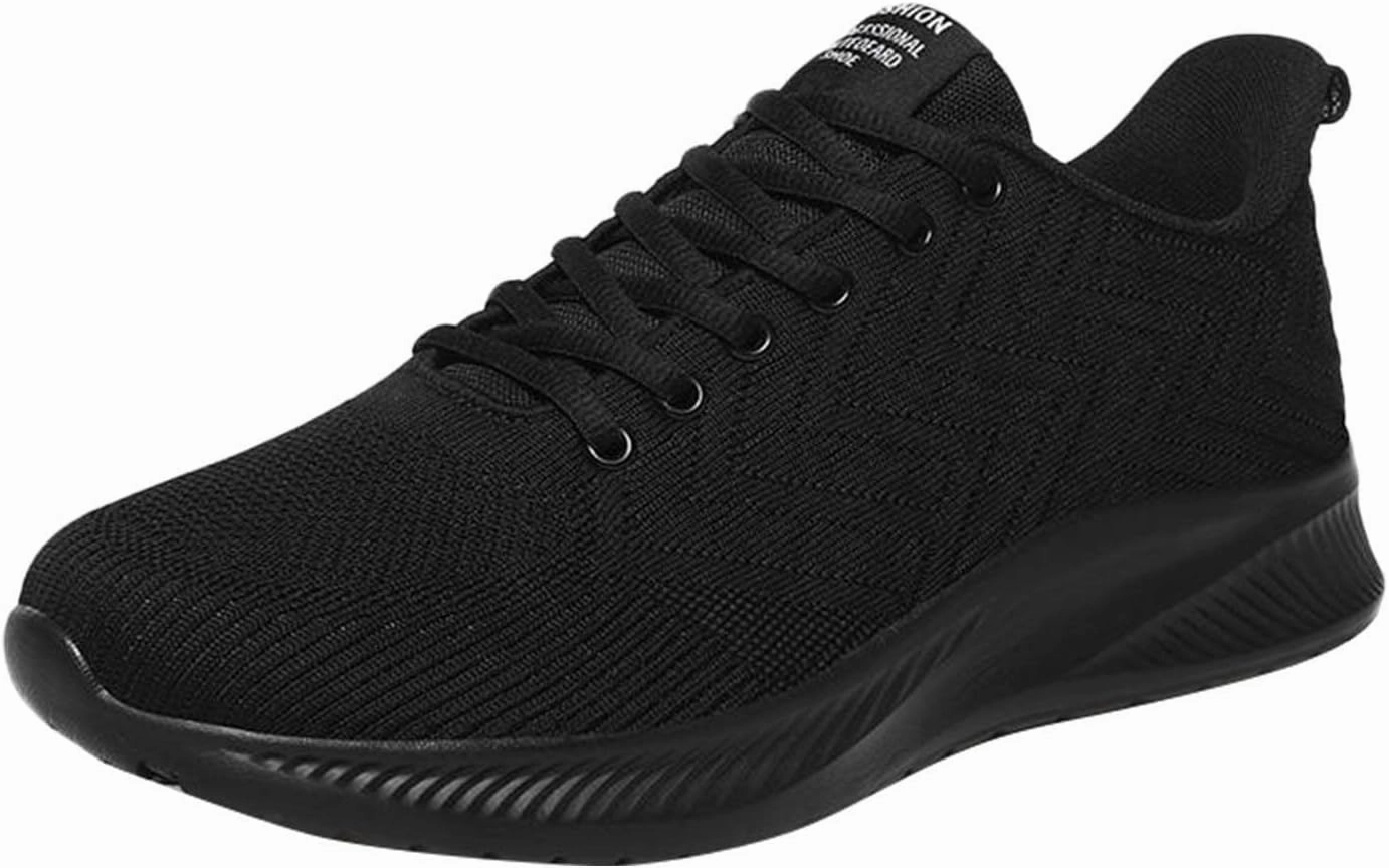 Sneakers for Men Training Shoes Men Mens Non Slip Walking Sneakers Weight Lifting Shoes for Men's Supportive Running Athletic Slip Ons White Sneaker Slip On Casual Dress Shoes