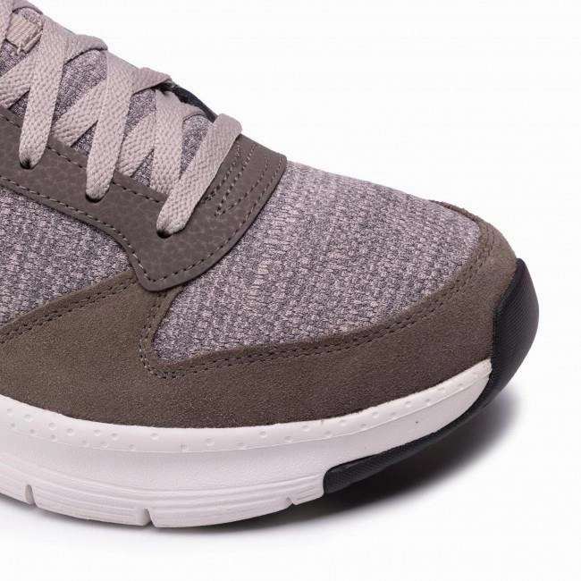 Men's Wide Fit Skechers Roykon - 232205 Arch Fit Sneakers Casual Shoe Crossword Clue