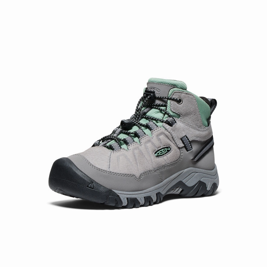 Lightweight Hiking Boots Big Kids' Targhee IV Waterproof Hiking Boot  |  Alloy/Granite Green