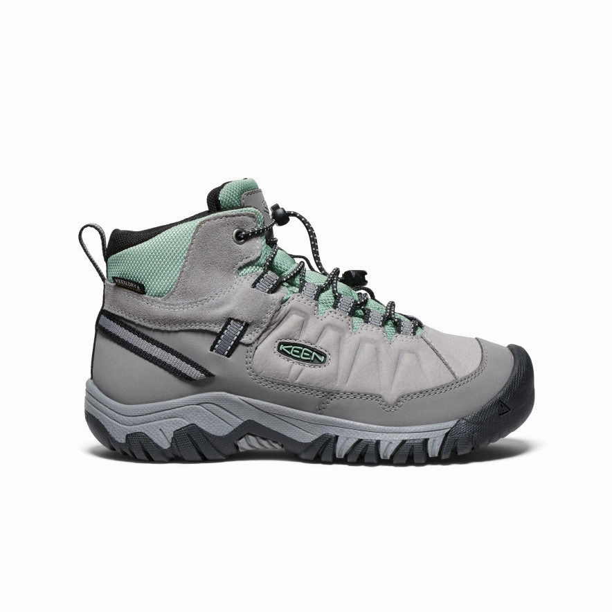Danner Mountain 600 Gtx Hiking Boot Big Kids' Targhee IV Waterproof Hiking Boot  |  Alloy/Granite Green