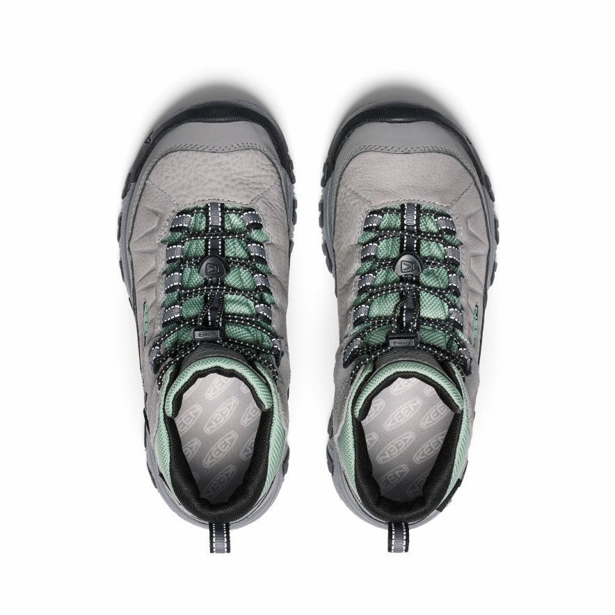 Hiking Sneaker Boots Big Kids' Targhee IV Waterproof Hiking Boot  |  Alloy/Granite Green