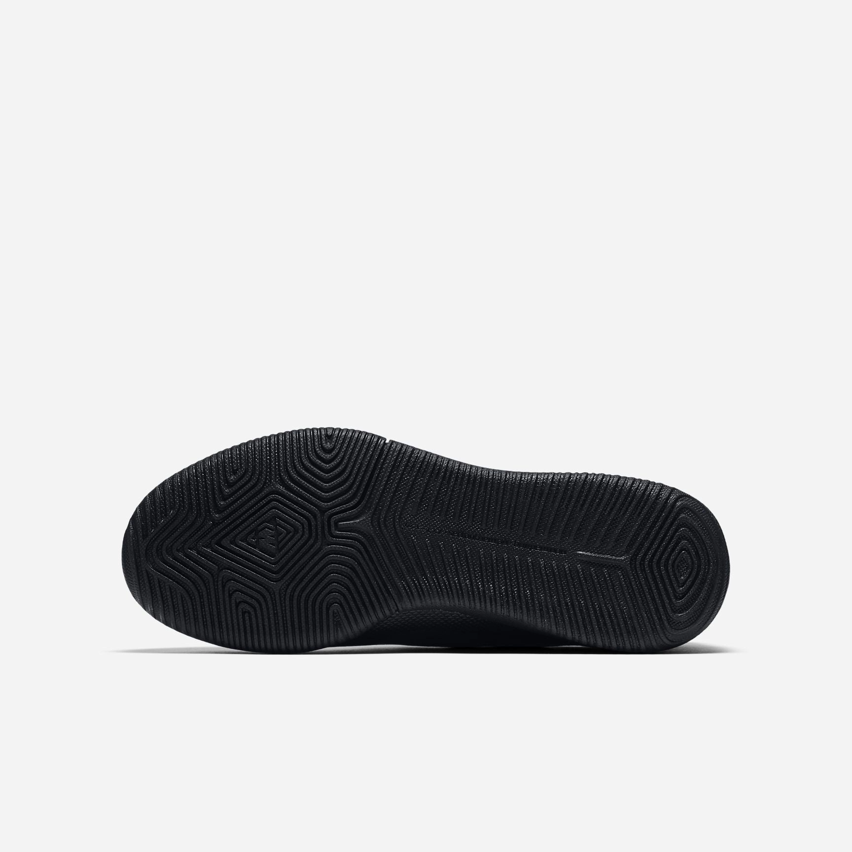 Kid's Vapor 12 Academy Indoor Soccer Shoes - Black/Light Crimson Goat Soccer Cleats