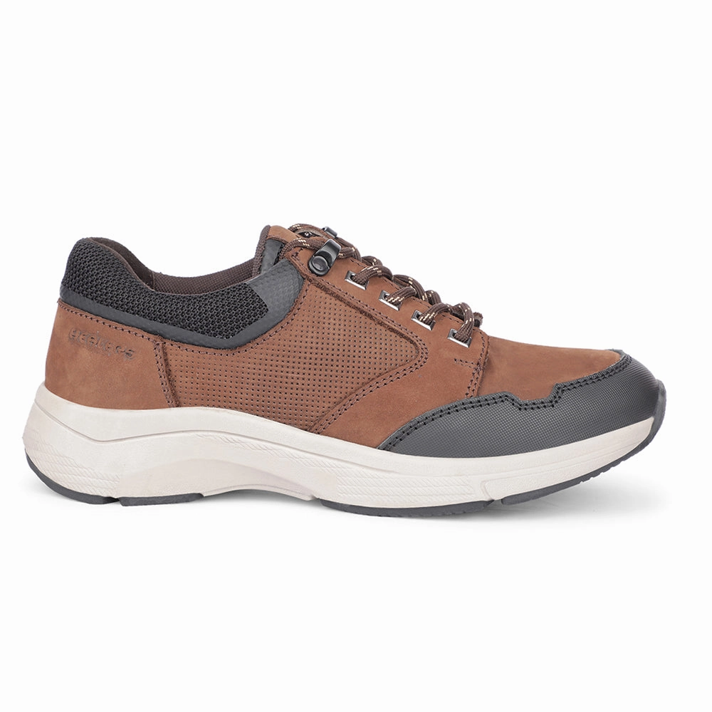 Bally Casual Shoes Healers Casual Brown Lacing Shoes For Men A576-05 By Liberty