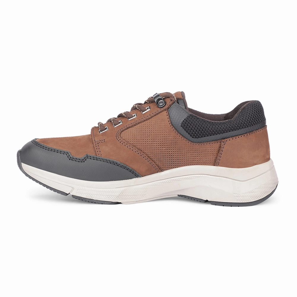 Woodland Casual Shoes Online Healers Casual Brown Lacing Shoes For Men A576-05 By Liberty