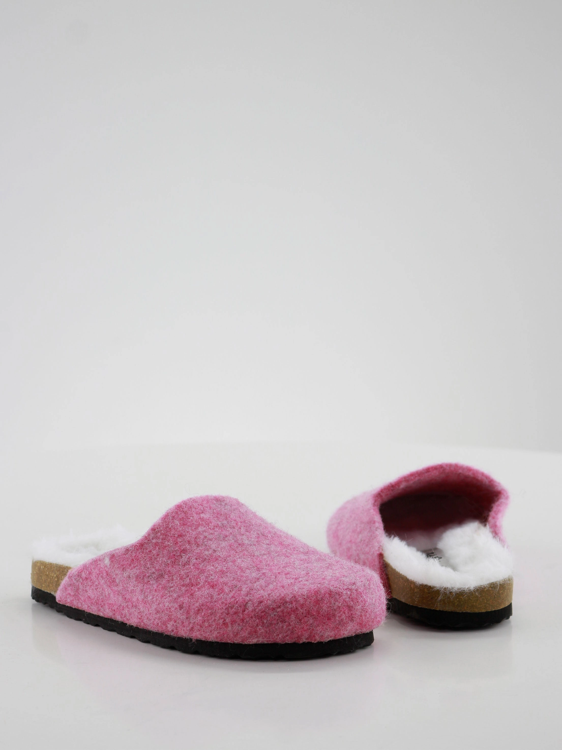 Kids Girl Faux Fur Inside F Slippers,Pink Ugg Tazz Suede Platform Clog Slippers