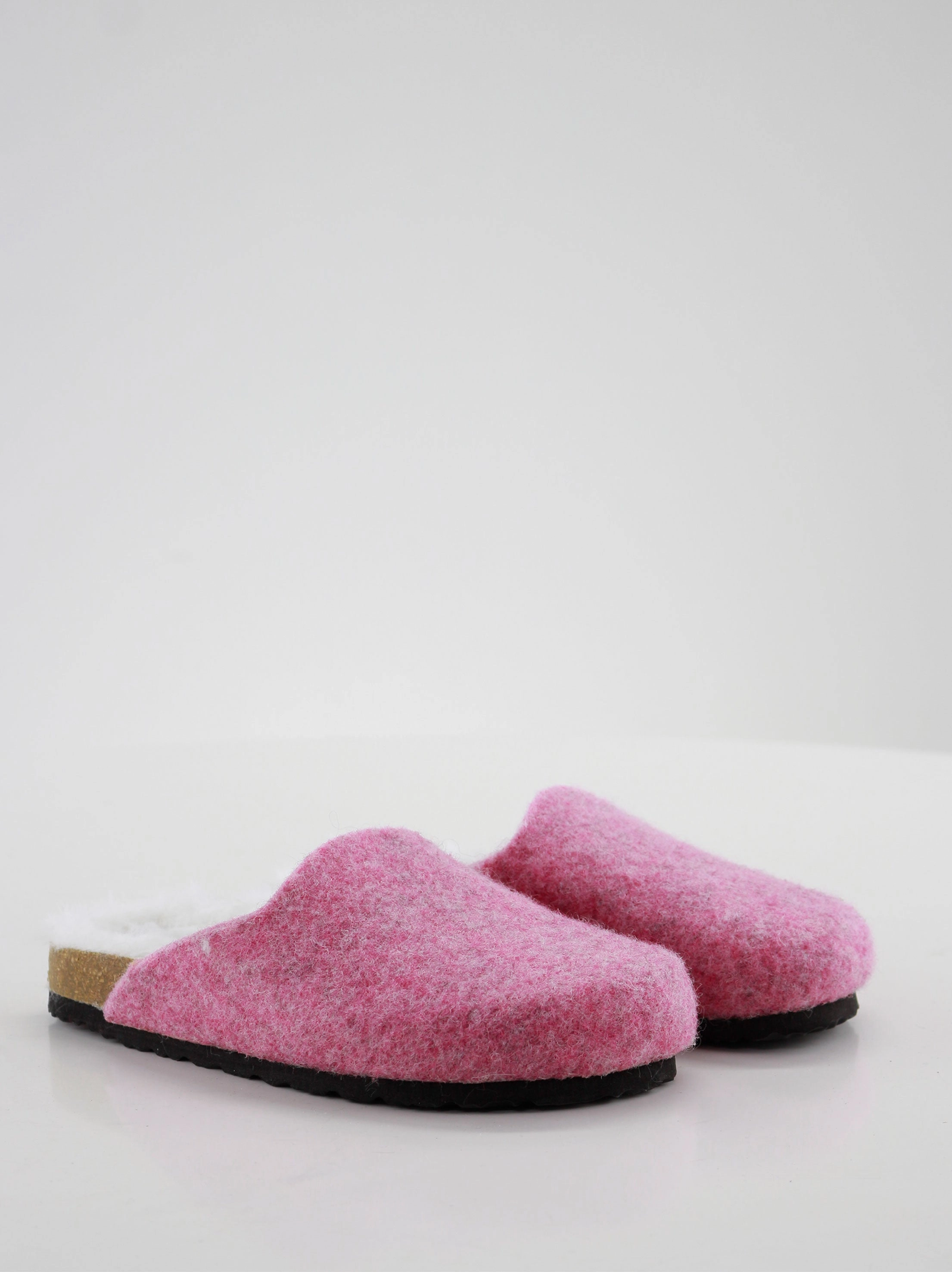 White Mountain Slippers Kids Girl Faux Fur Inside F Slippers,Pink