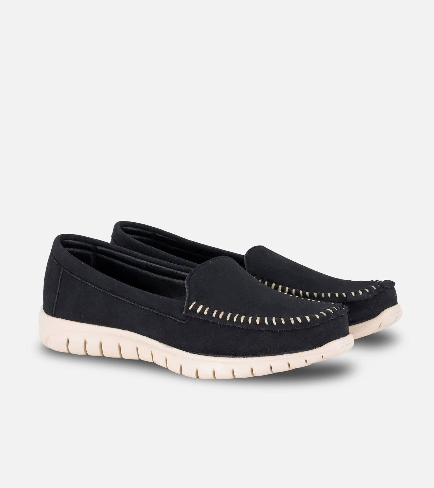 Women's Moccasins US-DY-4301 Zapato Del Barco Casual Shoe