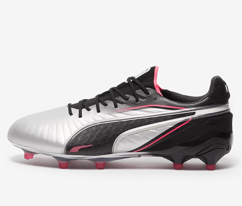 Soccer Cleats Definition PUMA King Ultimate FG/AG Firm/Multi-Ground Soccer Cleats Silver