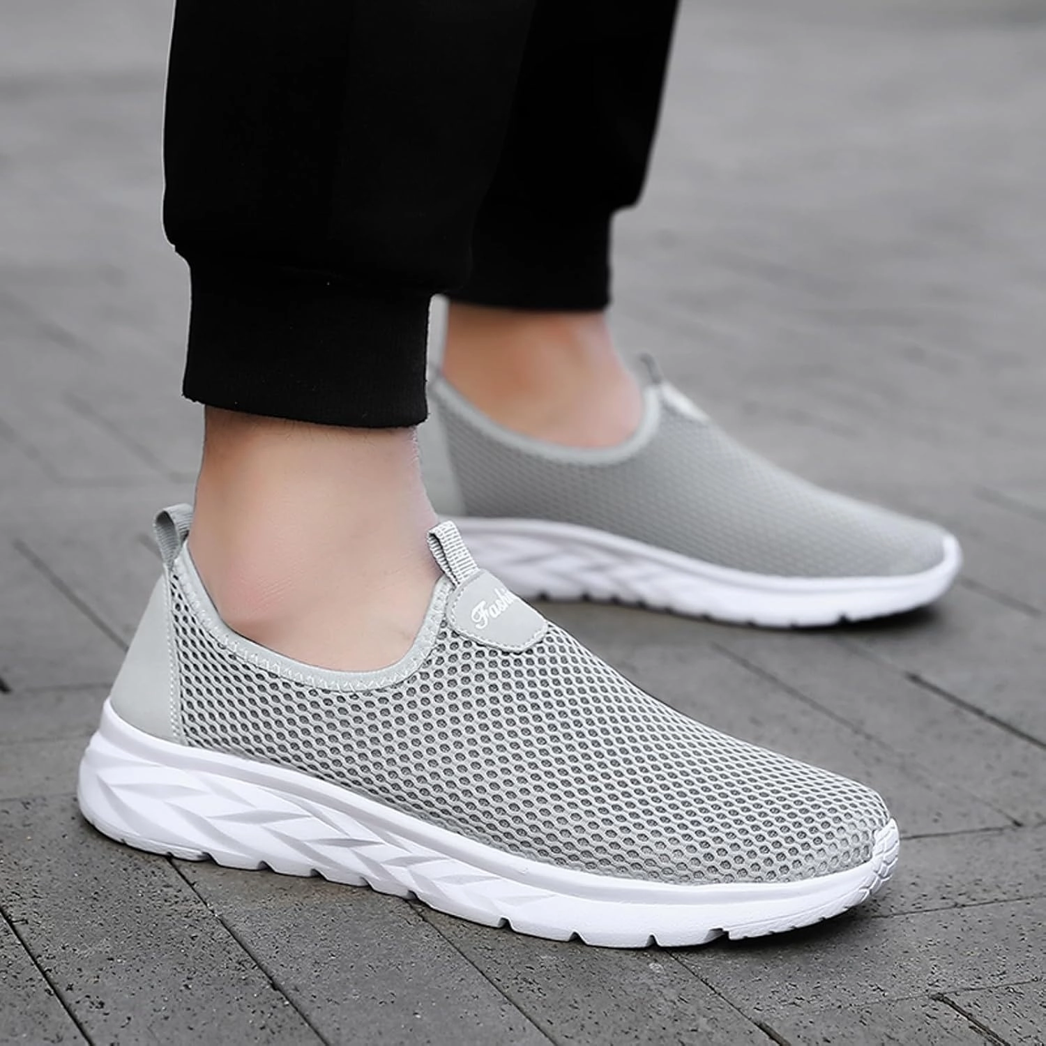 Benassi Slip On Casual Shoes Mens Athletic Shoes Men's Fashion Sneakers Slip on Shoe for Men Shoe for Men Athletic Gym Sport Sneaker