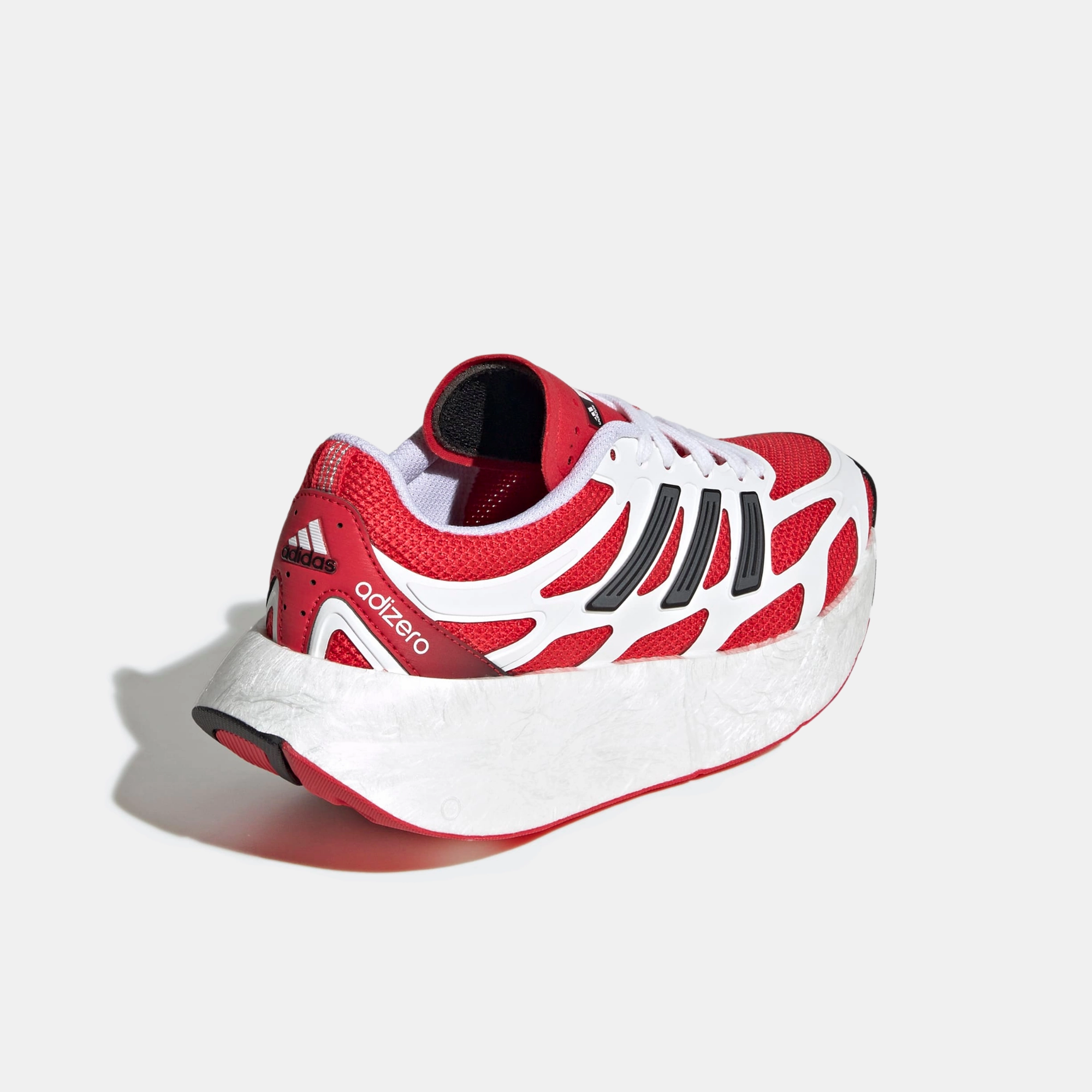 Adidas Big Kids' Adizero Aruku White Red (GS) Adidas Shoes From Ocean Plastic
