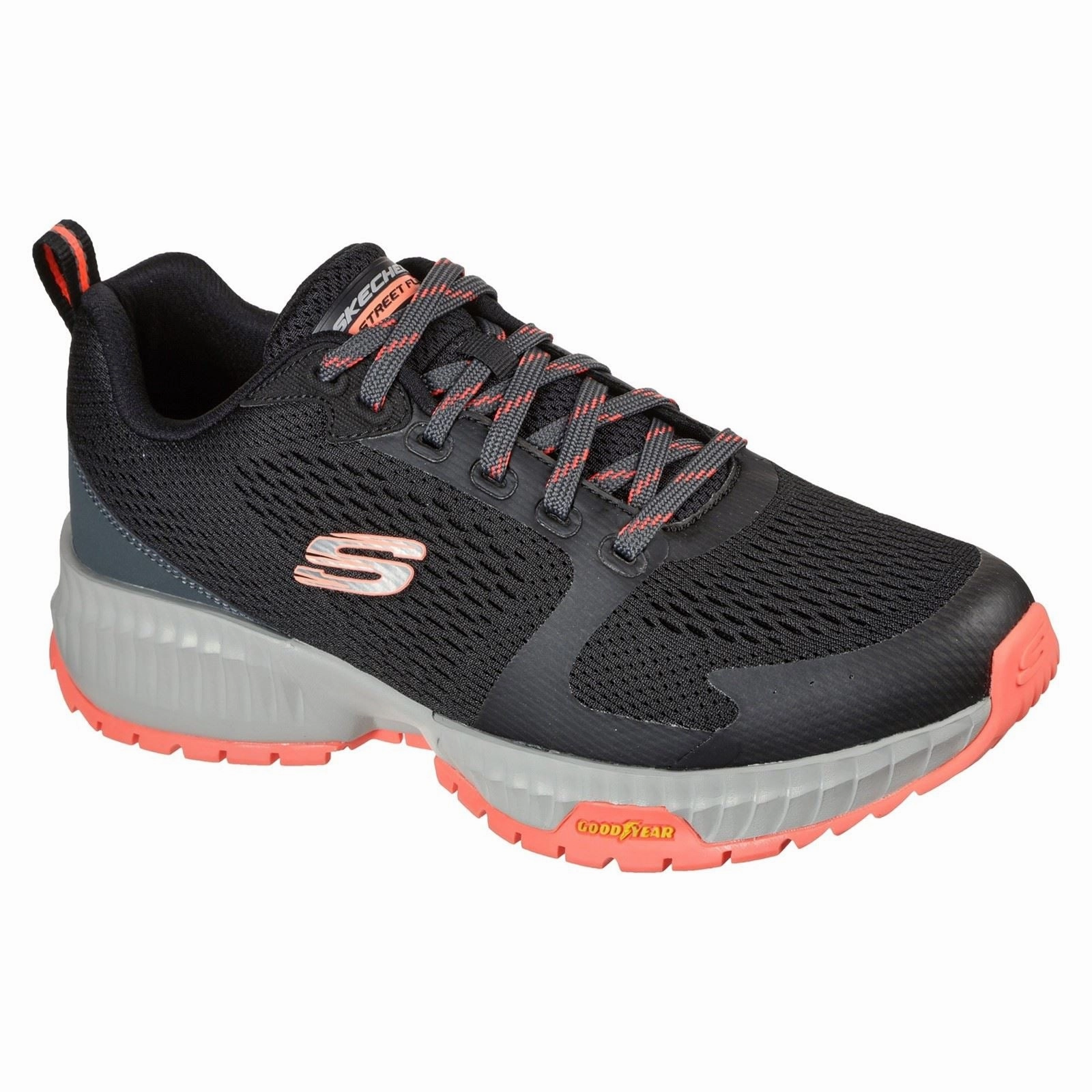 Men's Wide Fit Skechers 232119 Street Flex Eliminator Sports Sneakers New Balance Sc Trainer Shoes