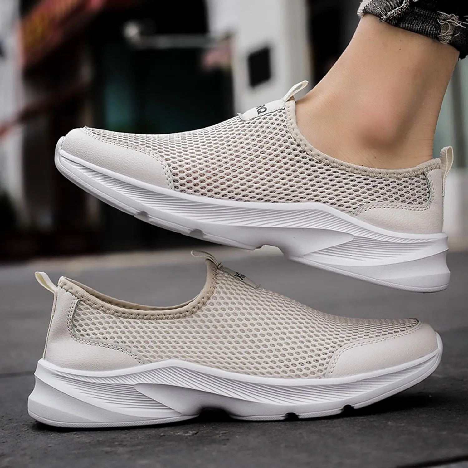 Sneakers For The Gym Mens Slip on Shoes Men's Sneakers Slip on Shoe for Men Shoe for Men Comfortable Athletic Gym Sneaker