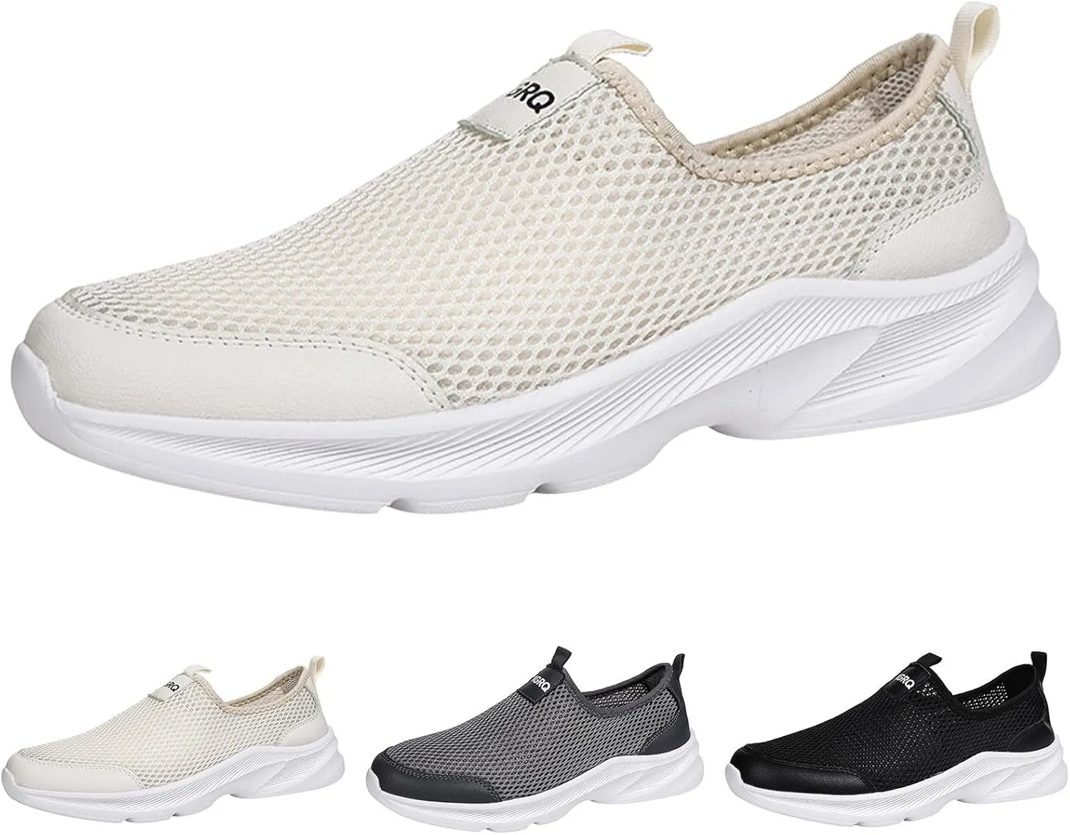 Wide Running Sneakers Mens Slip on Shoes Men's Sneakers Slip on Shoe for Men Shoe for Men Comfortable Athletic Gym Sneaker