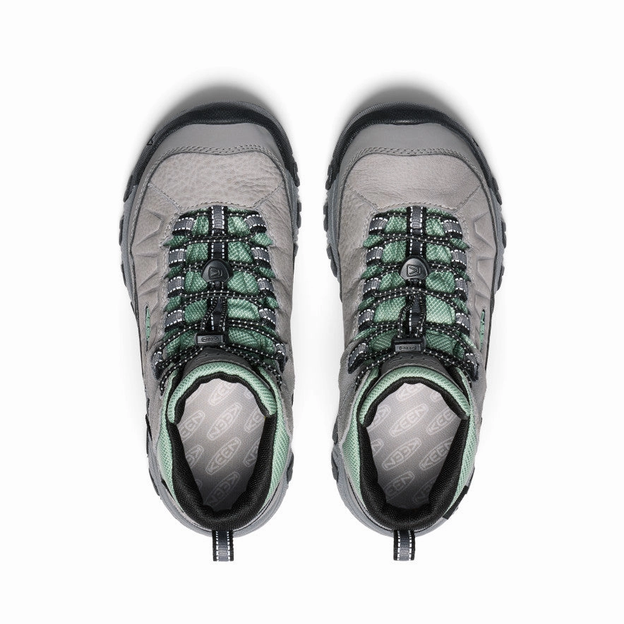 Big Kids' Targhee IV Waterproof Hiking Boot  |  Alloy/Granite Green Hey Dude Hiking Boots