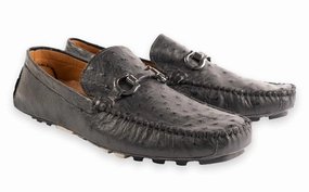 Style: Palm Beach-Black Slip On Flat Mules