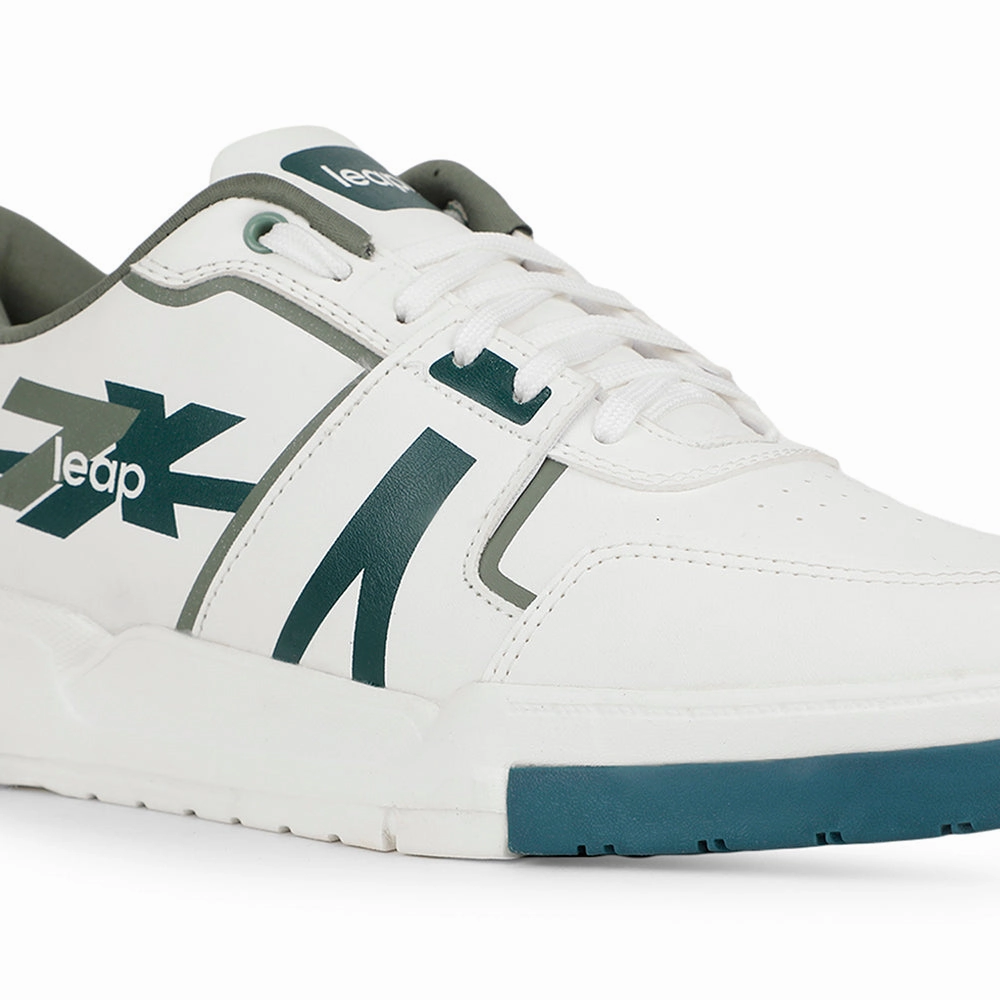 Leap7x Casual S. Green Sneakers For Mens BORDEN By Liberty Casual Ultras Shoes