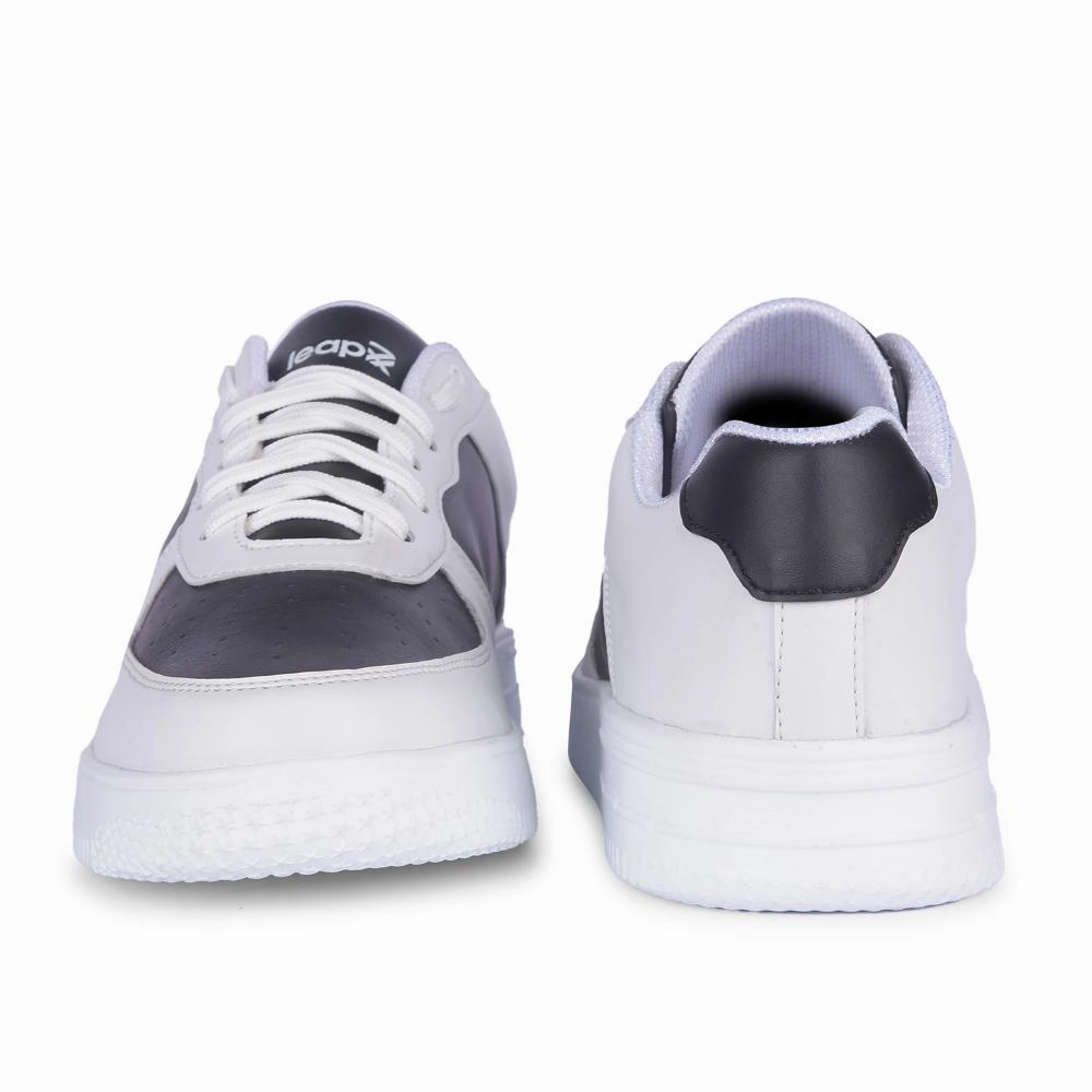 Leap7x Casual Black Lacing Sneakers For Men DUGLAS-1E By Liberty Versatile Sneakers