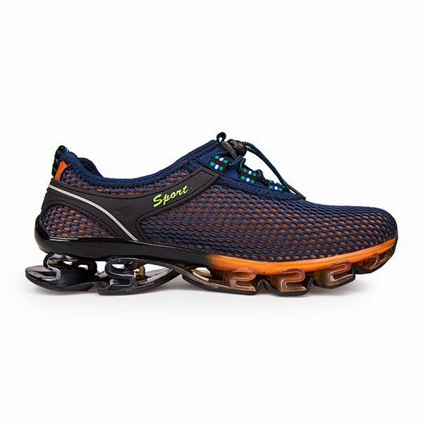 Super Cool Breathable Running Shoes Men Sneakers Bounce Summer Outdoor Sport Shoes Professional Training Shoes Plus Size 47 Safety