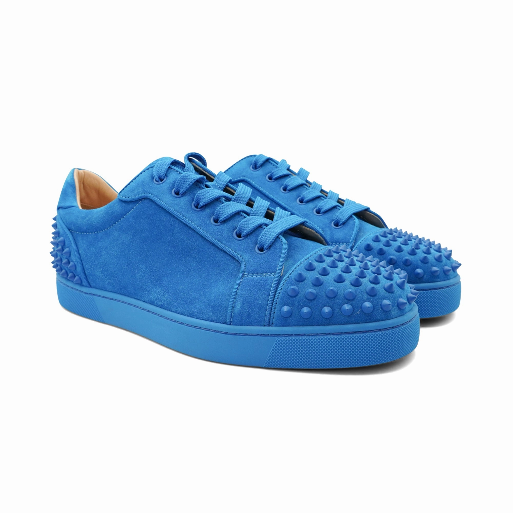Christian Louboutin 'Louis Junior Spike' Sneakers - Men's 44 Prada Slip On Sneakers