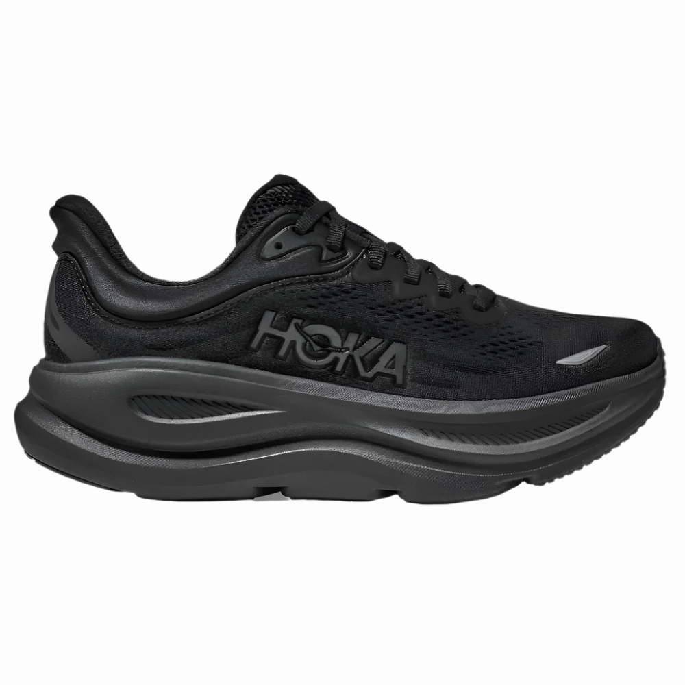 Hoka Men's Bondi 9 Black / Black Extra Wide Hong Kong