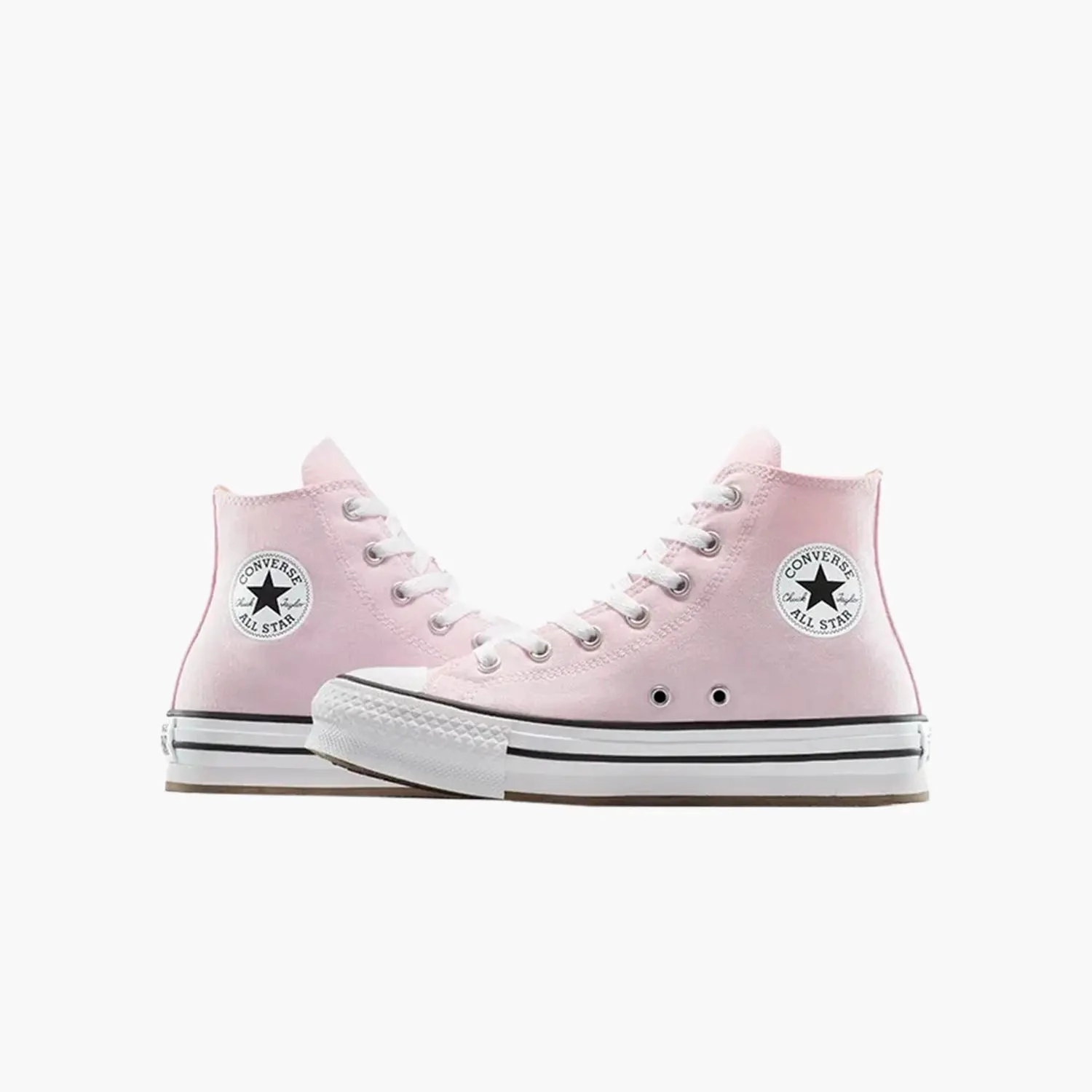 Kid's Chuck Taylor All Star Eva Lift Platform Grade School Flat Shoes Trample