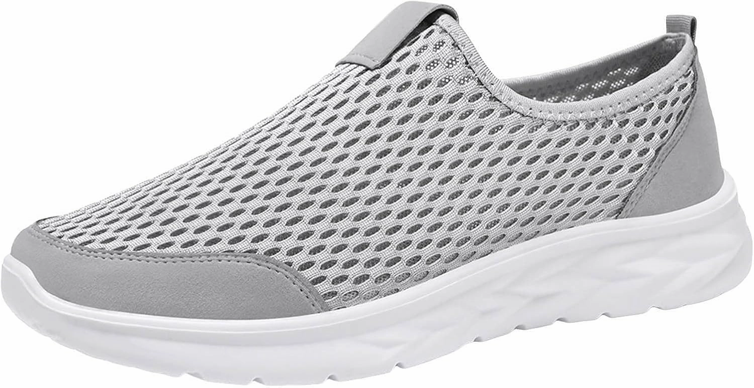 Mens Tennis Shoes Men's Running Shoes Lightweight Breathable Walking Shoes Non Slip Sneakers Mesh Casual Sports Shoes Street Running Shoes