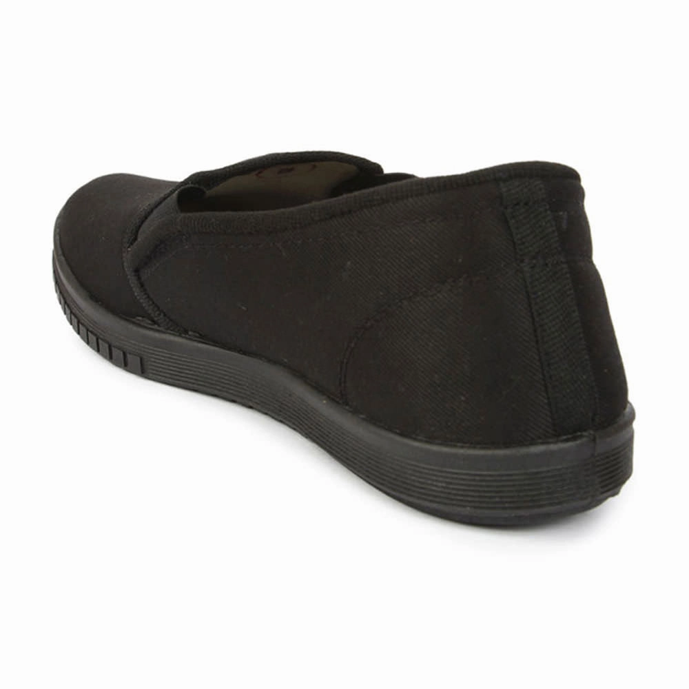 H&m Casual Shoes Gliders Casual Black Slip on Moccasins Shoes For Men JOGGING-E By Liberty